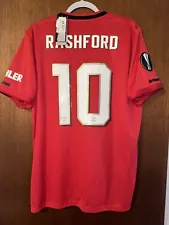 BNWT Manchester United 2019 2020 #10 Rashford shirt L