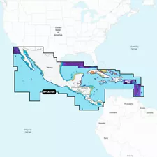 Navionics 010-C1459-40 Platinum+ Npsa010R Central America & Caribbean Mapping