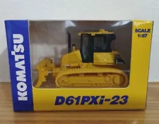 Komatsu Official Diecast Model Miniature Mini car D61PXi-23 Not for sale NEW