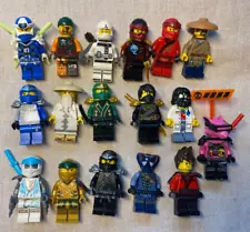 LEGO Minifigure Lot of 17 Ninjago Figures