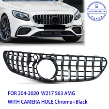 Front Grille Grill For Mercedes Benz W217 S63(ONLY!) AMG Pre-/Facelift 2014-2020 (For: More than one vehicle)