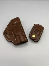 Milt Sparks Browning Hi Power holster and magazine pouch