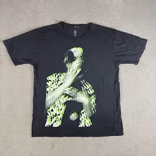 Billie Eilish Spotify Exclusive Limited Edition Glitch T Shirt Size L Black