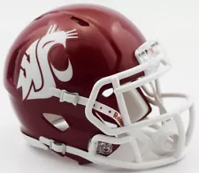 *SALE* WASHINGTON STATE COUGARS SPEED MINI NCAA FOOTBALL HELMET RIDDELL!