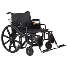 Dynarex DynaRide Heavy Duty Plus Bariatric Wheelchair 28"Wx20"D, 10291