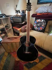 Alvarez Baritone Acoustic ABT 610 E / BK Black mint condition