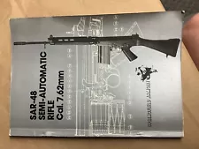 MANUAL SAR 48 SEMI AUTO RIFLE 7.62 SPRINGFIELD ARMORY MILITARIA REPRODUCTION