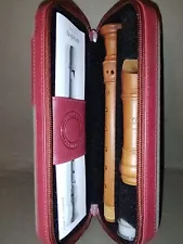 Kung Marsyas Soprano Recorder in Plumwood