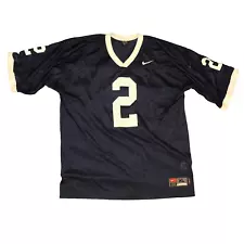 VTG Nike Penn State Nittany Lions Men's Football Jersey Sz XL Navy #2 Uniform