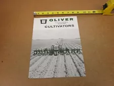 1961 Oliver Cultivator 640 catalog sales brochure 12 pg ORIGINAL A-691A 5-61