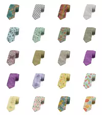 Ambesonne Vintage Scenes Modern Silky Feel Satin Men's Tie