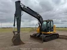 2019 John Deere 135G Hydraulic Excavator Trackhoe Aux Hyd Cab Bucket bidadoo