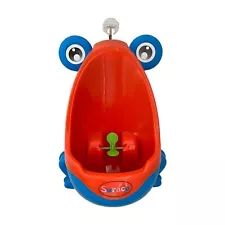 Soraco Frog Potty Toilet Training Urinal for Boys with Whirling Target