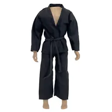 Black Karate Outfit for WWE Wrestling Action Figures