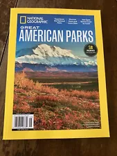 NATIONAL GEOGRAPHIC MAGAZINE: Great American Parks For Summer Travel 58 Parks