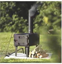 New In Box Never Been Open Outdoor Wood-Burning Stove