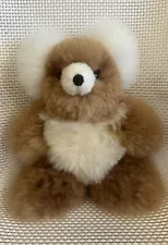 Alpaca-Fur-BB (1) Teddy-Bear (10 inches) Handmade Peru original