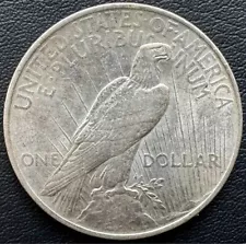 1922 Peace Dollar Silver Coin