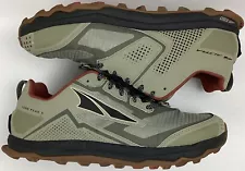 Altra Men's Lone Peak 5 Cushioned Trail Running Shoes Khaki Size 10