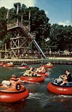 Conneaut Lake Park Pennsylvania ~ amusement park ~ bumper boats ~ postcards