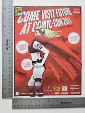 Comic Con 2011 Authentic Print Advertisement / Poster Art