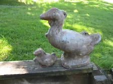 Duck and Duckling cement concrete mold