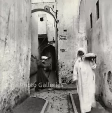 1951/91 Vintage IRVING PENN Morocco Street Scene Quadritone Photo Engraving Art