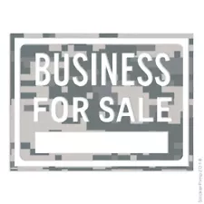 Business For Sale Sign, Vinyl Decal Sticker, 40 Patterns & 3 Sizes, #4007