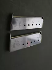 Lot 2 Kimber Solo 9mm Pistol Magazine OEM 6Rd Factory 6 Round Handgun Original