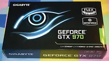 NEW Gigabyte GeForce GTX 970 WINDFORCE 3x Overclocked GDDR5 Pcie Video Card 4GB