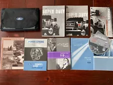 2010 Ford Super Duty Owners Manual Set Case Sync 6.4 L Diesel F-250 F-350 F-450