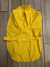 Dickens Closet by Petco -Traditional Yellow Raincoat w/Hood and pocket