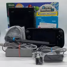 New ListingNintendo Wii U Video Game Console WUP-101 Black