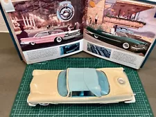 1958 CHRYSLER IMPERIAL Ballet Blue / Ermine White HARDTOP AMT FRICTION PROMO