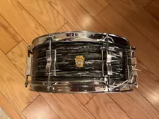 1963 Ludwig Ringo Black Oyster Pearl Jazz Festival Snare Drum