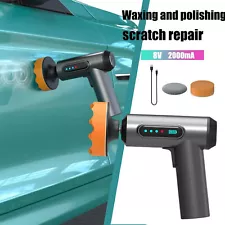 Car Polisher Buffer Machine Cordless Dual Action Orbital Polishing Electric Tool