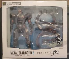 Metal Gear Solid 2 Solidus Snake Square Enix Play Arts Kai Open Box Complete