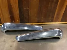 Triumph TR6 • Original Rear Bumper Corners,Left & Right. For Parts. T1726