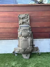 Rarely USED Eberlestock G2 Gunslinger II Mid-Sized Pack - Dry Earth