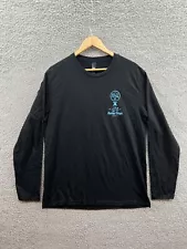 Rose City Futsal X Away Days Brewery Black Longsleeve T-Shirt Size Large