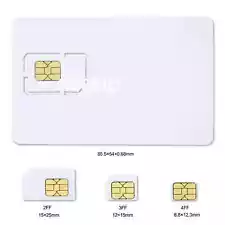 New SIM USIM Card 4G LTE WCDMA GSM Blank Mini Nano micro writable