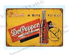 Dr. Pepper good for life metal tin sign man cave wall man cave