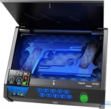 Movgul Gun Safes Biometric Pistol Safe LCD Display Temperature - Scratch & Dent