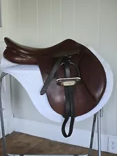 17.5 Bates Caprilli Close Contact Saddle