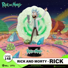 Rick and Morty Rick's Portal Gun Scene Collectible Figure Dynamic Display Piece