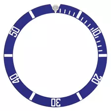 BEZEL INSERT FOR 40MM INVICTA 8926OB 8928 9937 PRO DIVER AUTOMATIC WATCH BLUE