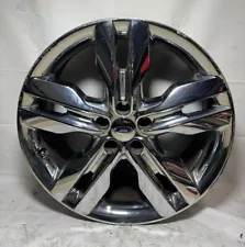 2011 2012 2013 2014 Ford Edge 20” OEM Chrome Clad Wheels Rims Stock 3847 5x114.3