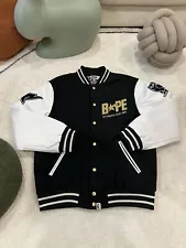 Bape X OVO Varsity Jacket