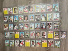 51 1967 Topps Baseball Card Lot Pete Rose Clemente Robinson Carlton High Numbers