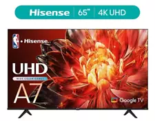 Hisense 65" inch 4K Google Smart TV Dolby Vision HDR A7 Series 2024 [2dayShip]